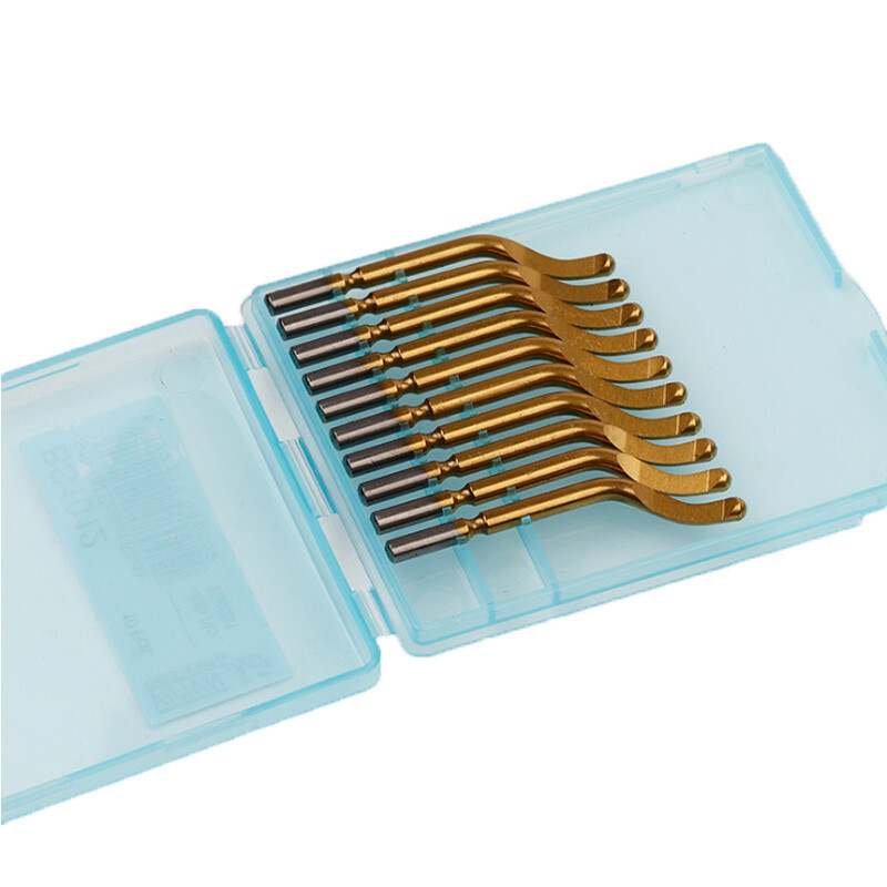 10pcs Diameter 3.2mm Hand Deburring Tool for Abrasive material Bs1012 S10 Blades