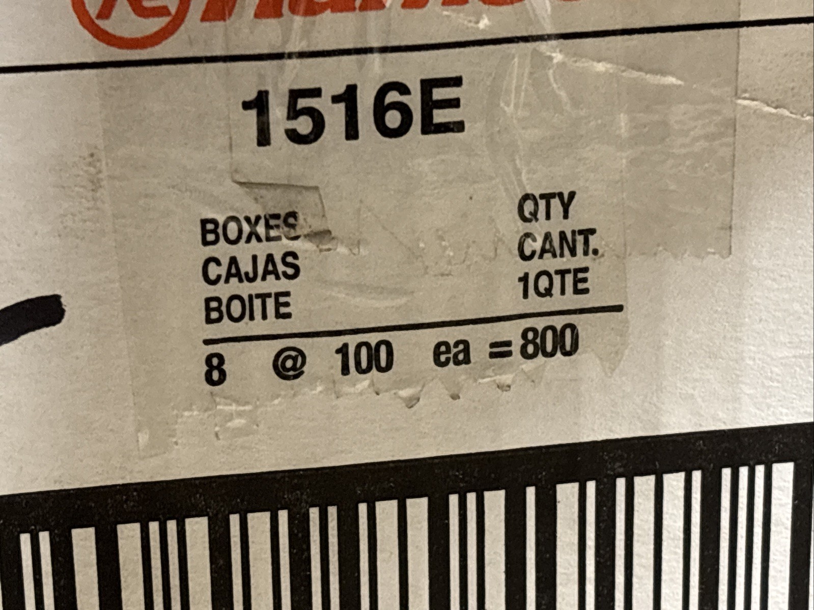 NEW CASE OF 800 Ramset 1516E 2-1/2" Ramguard Drive Pins; 0.145 Dia, 9167, 09167