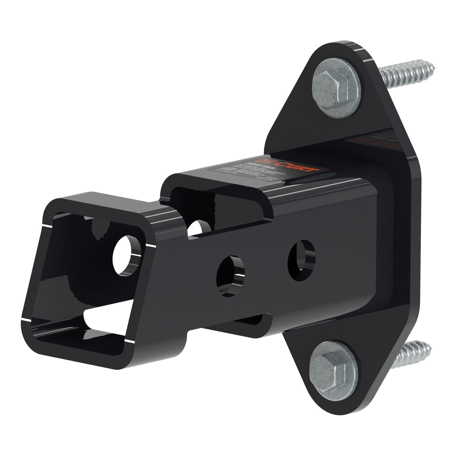 CURT 45069 Trailer Hitch Accessory Wall Mount Storage 2-Inch Receiver