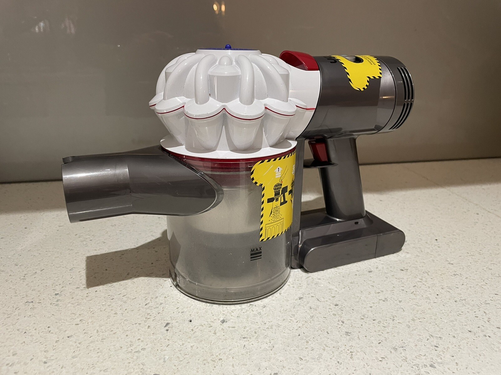 Dyson V7 Cord Free White Vacuum Cleaner- MainBody Only