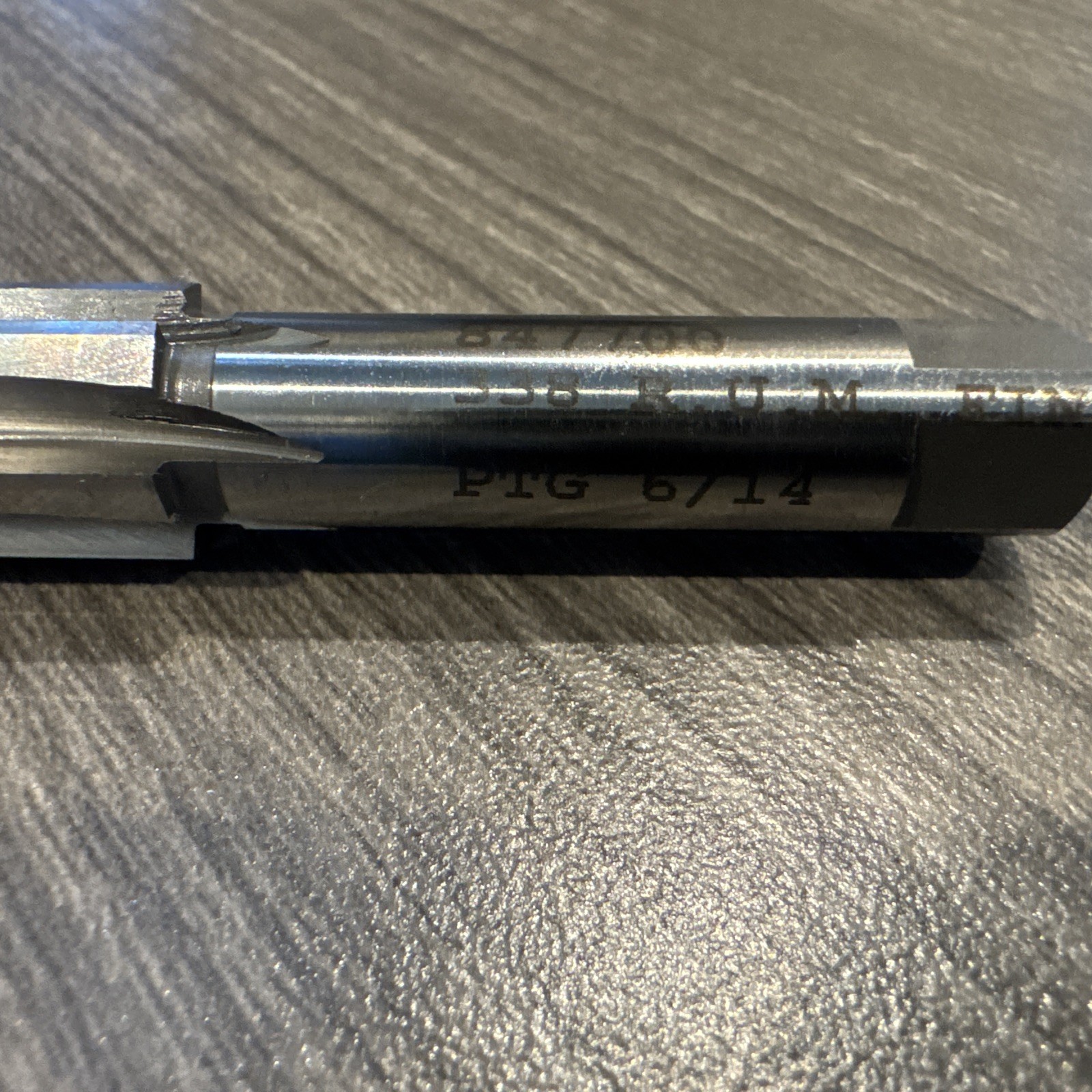 PTG 338 RUM FINISH REAMER. 6/14 (847700)