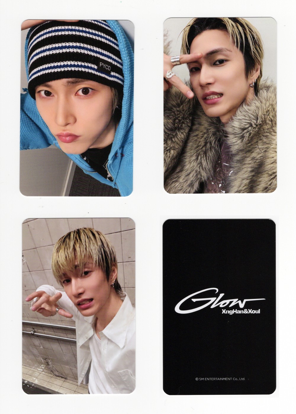 XngHan&Xoul - 1st Mini GLOW [MAKESTAR KTOWN4U] PREORDER EXCLUSIVE PHOTOCARD
