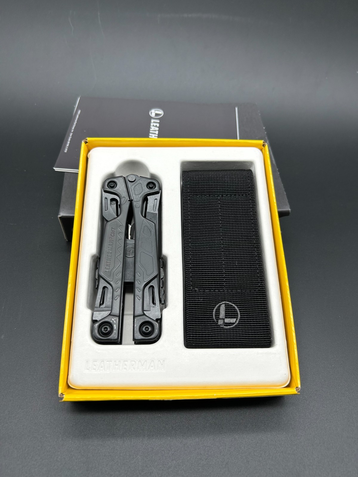 Leatherman OHT  BLACK Multi-Tool - 16-in-1 One-Hand Operation, Military Grade