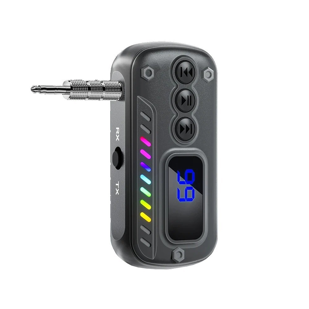 2 in 1 Wireless Bluetooth 5.3 Receiver Transmitter Adapter 3.5mm AUX Jack
