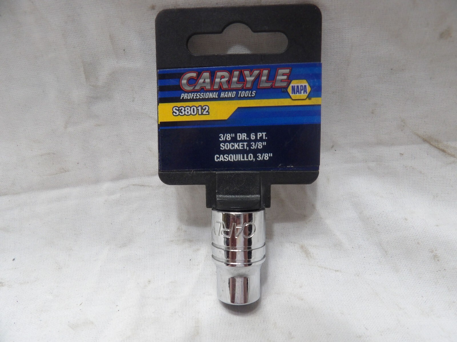 Carlyle by Napa 3/8" Drive 6 pt. 3/8" Socket S38012