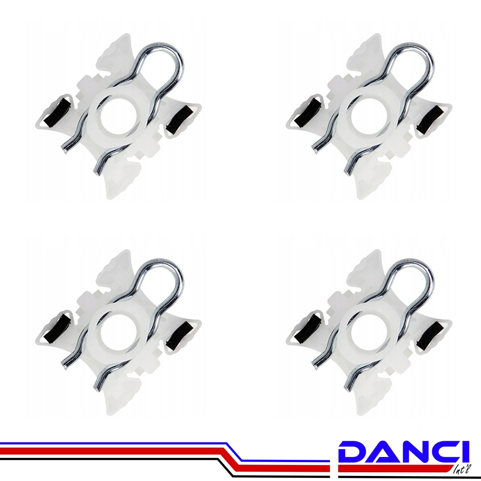 For SAAB 9-5 Jaguar XK8 Window Regulator Repair Sliding Pivot 4 Clips 1997 2006