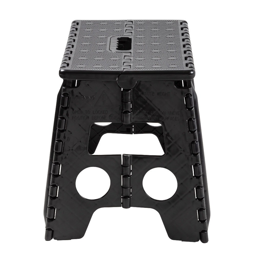 Folding Step Stool Lightweight Plastic One Step Ladder Portable Household Stool