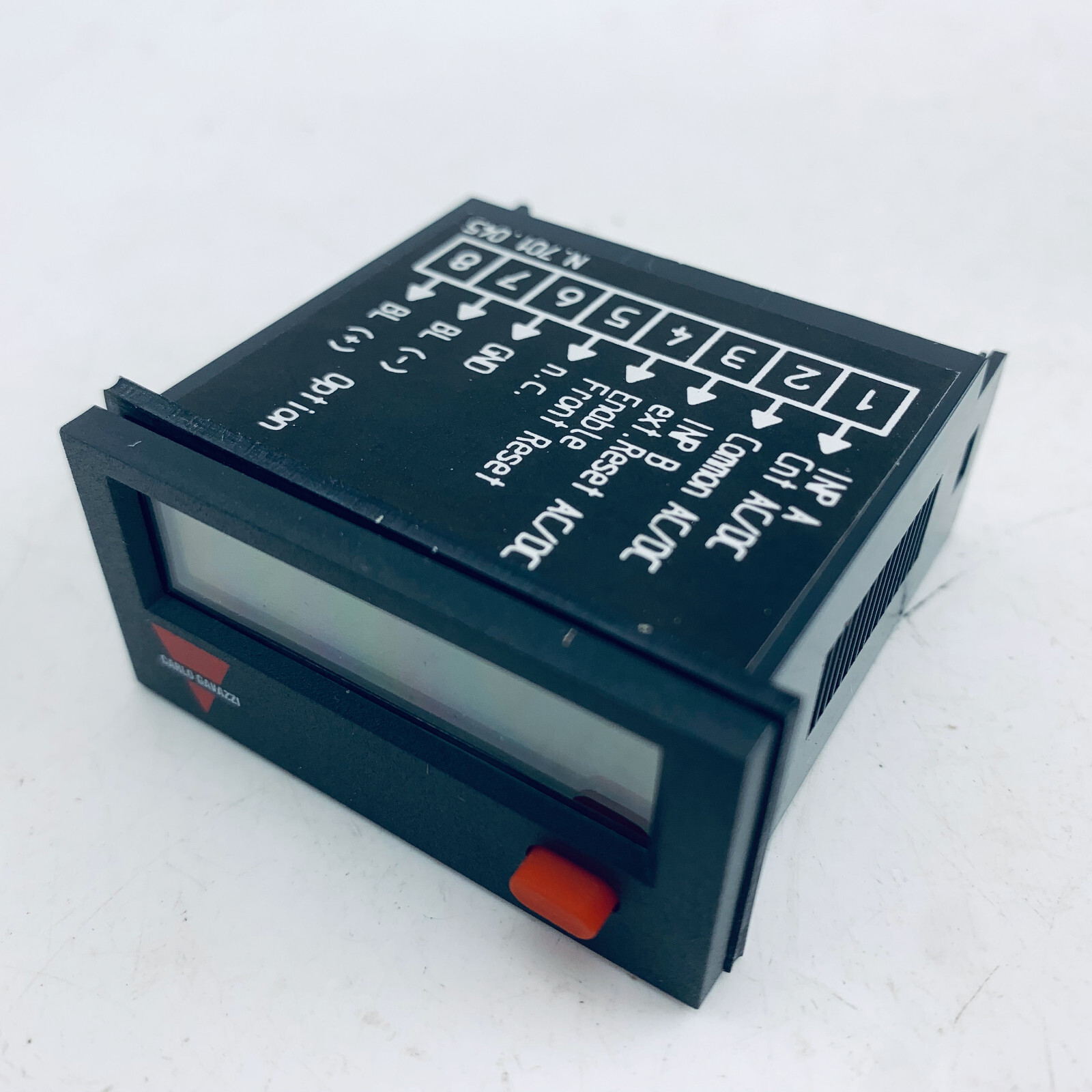 CARLO GAVAZZI FKA03XW24 Digital Counter Voltage Input IP65 45mm x 22mm