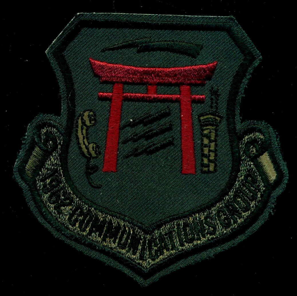 USAF 2nd Combat Communications Group 1962 Patch J-17