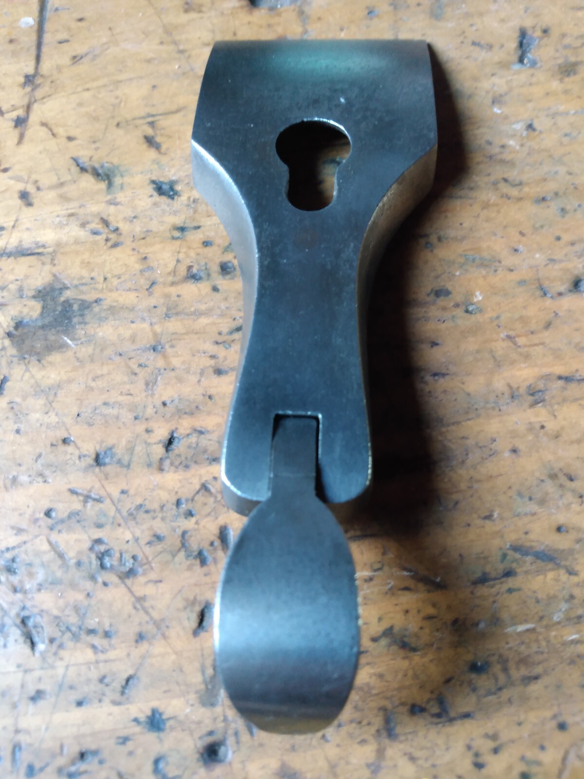 STANLEY KEYHOLE 1-3/4" lever cap, FOR #3 SIZE PLANES. READ FULL DESCRIPTION.