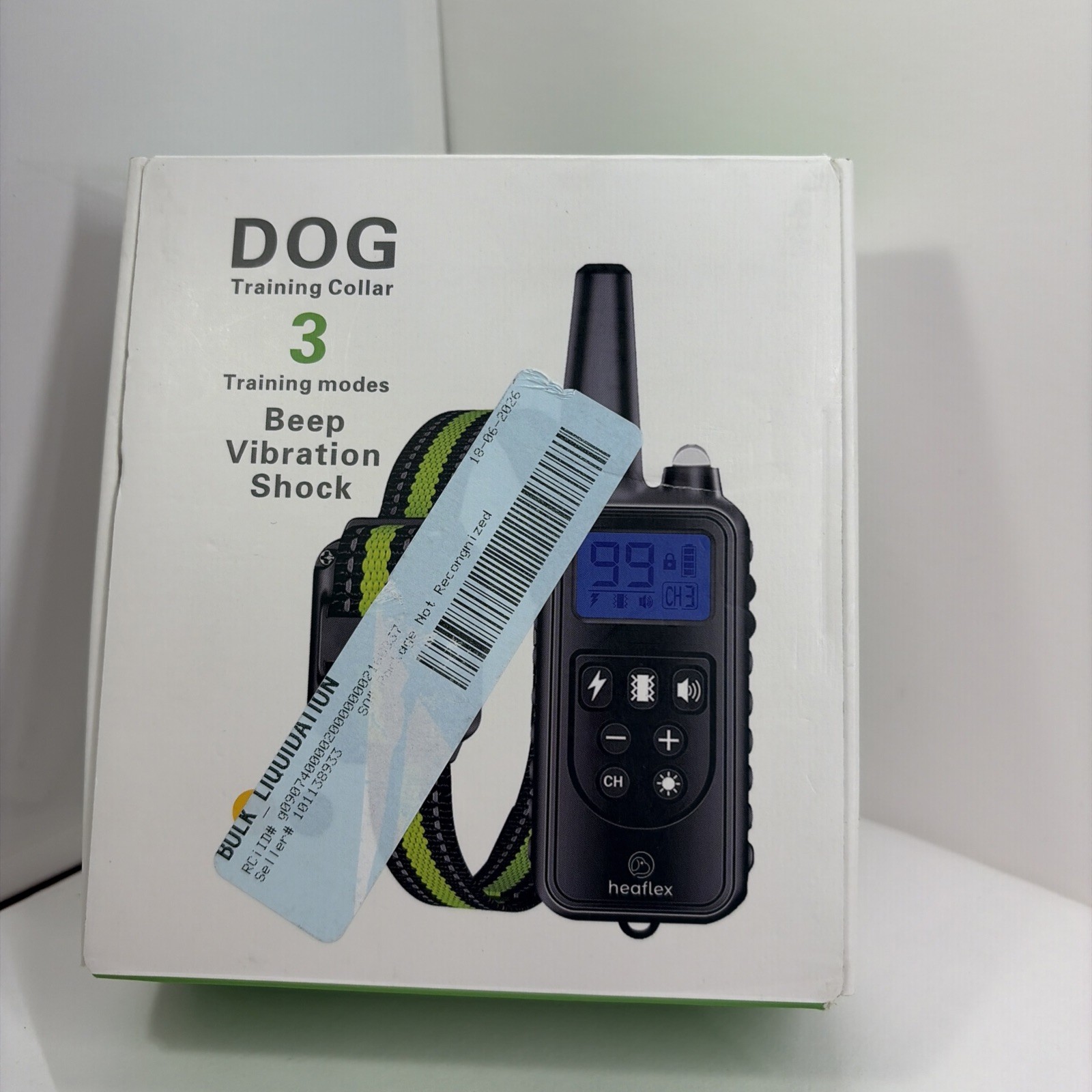 Heaflex Dog Training Electric Collar Waterproof 2 Dogs.NEW OPEN BOX.