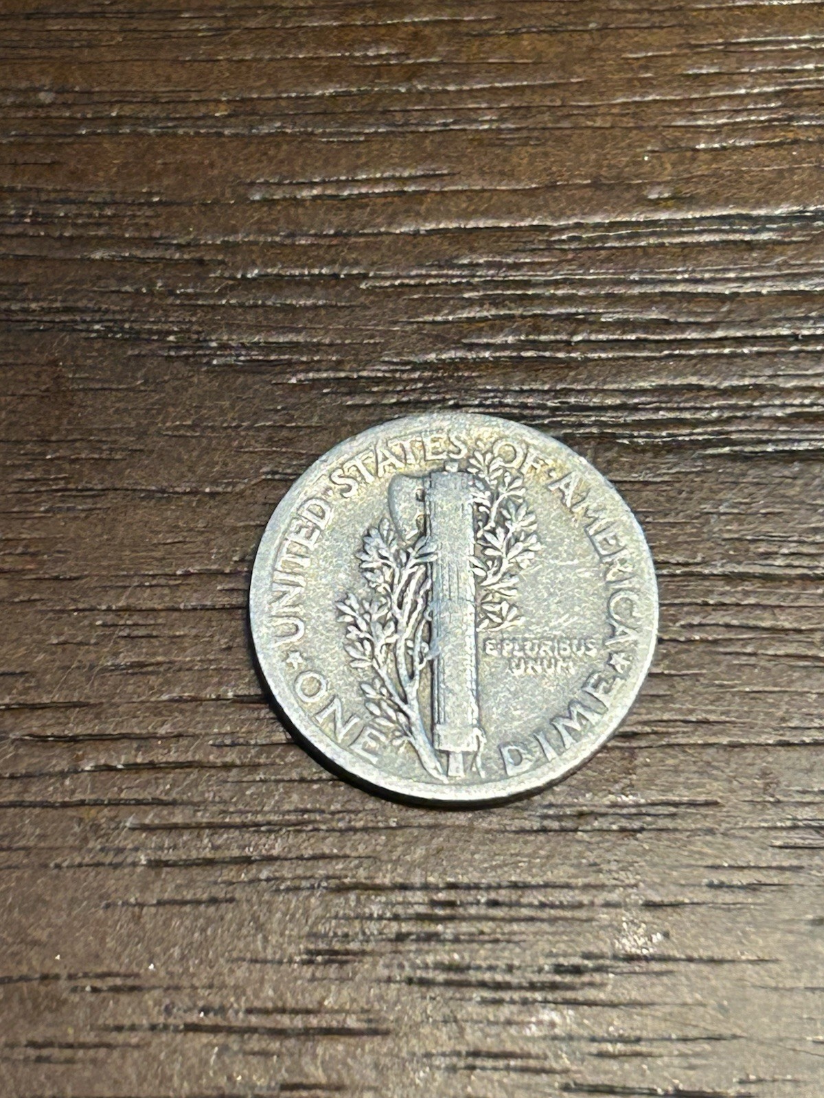 1935 Mercury Dime VG