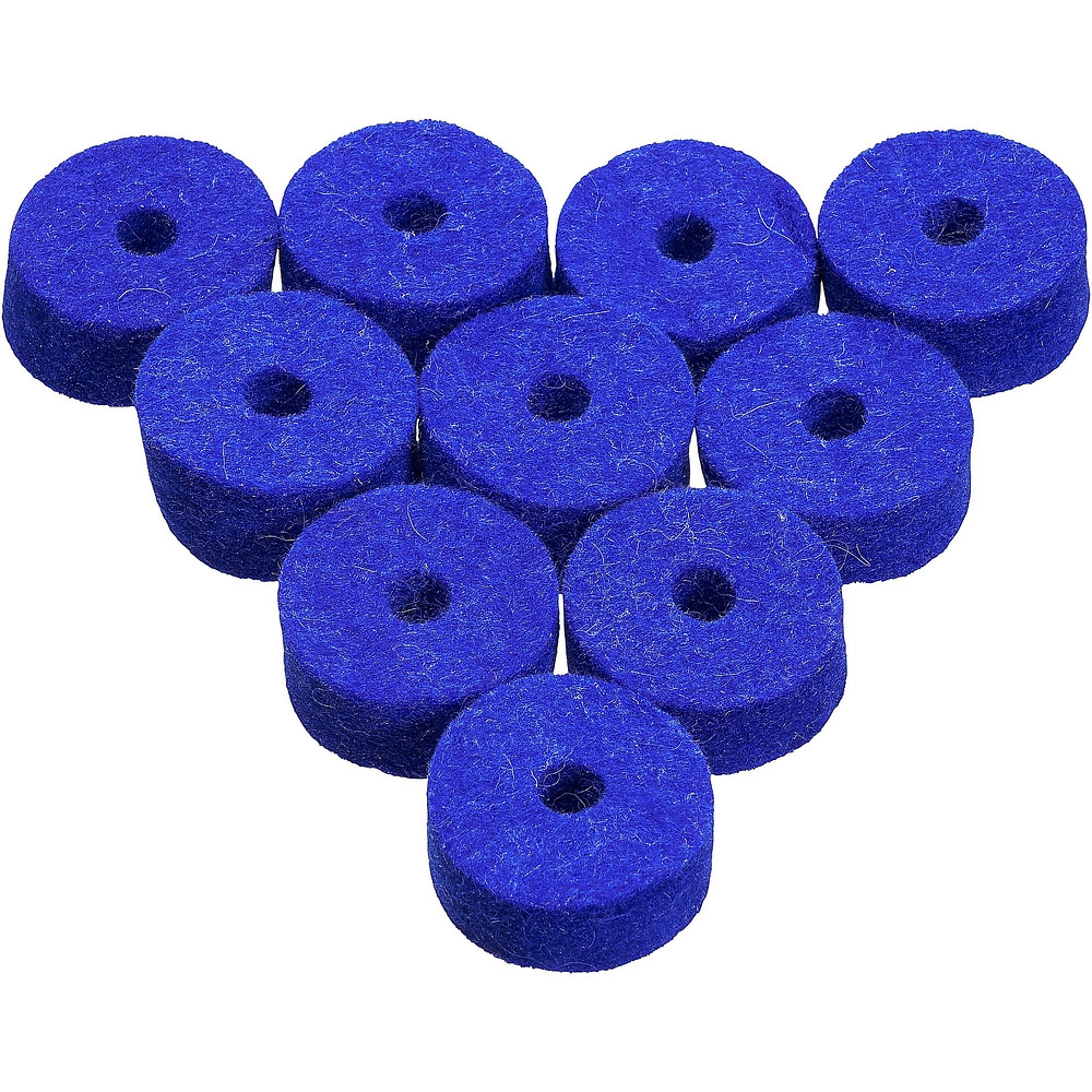 Ahead Wool Cymbal Felt 10Pack Blue