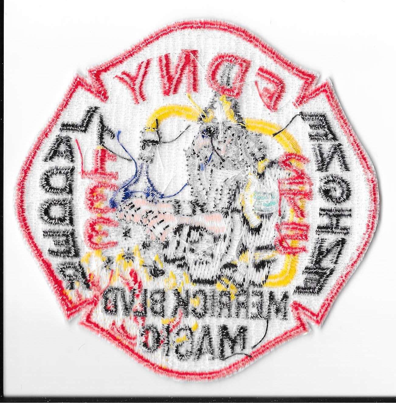 New York Fire Department (FDNY) Engine 275 Ladder 133 Merrick Blvd. Patch V1
