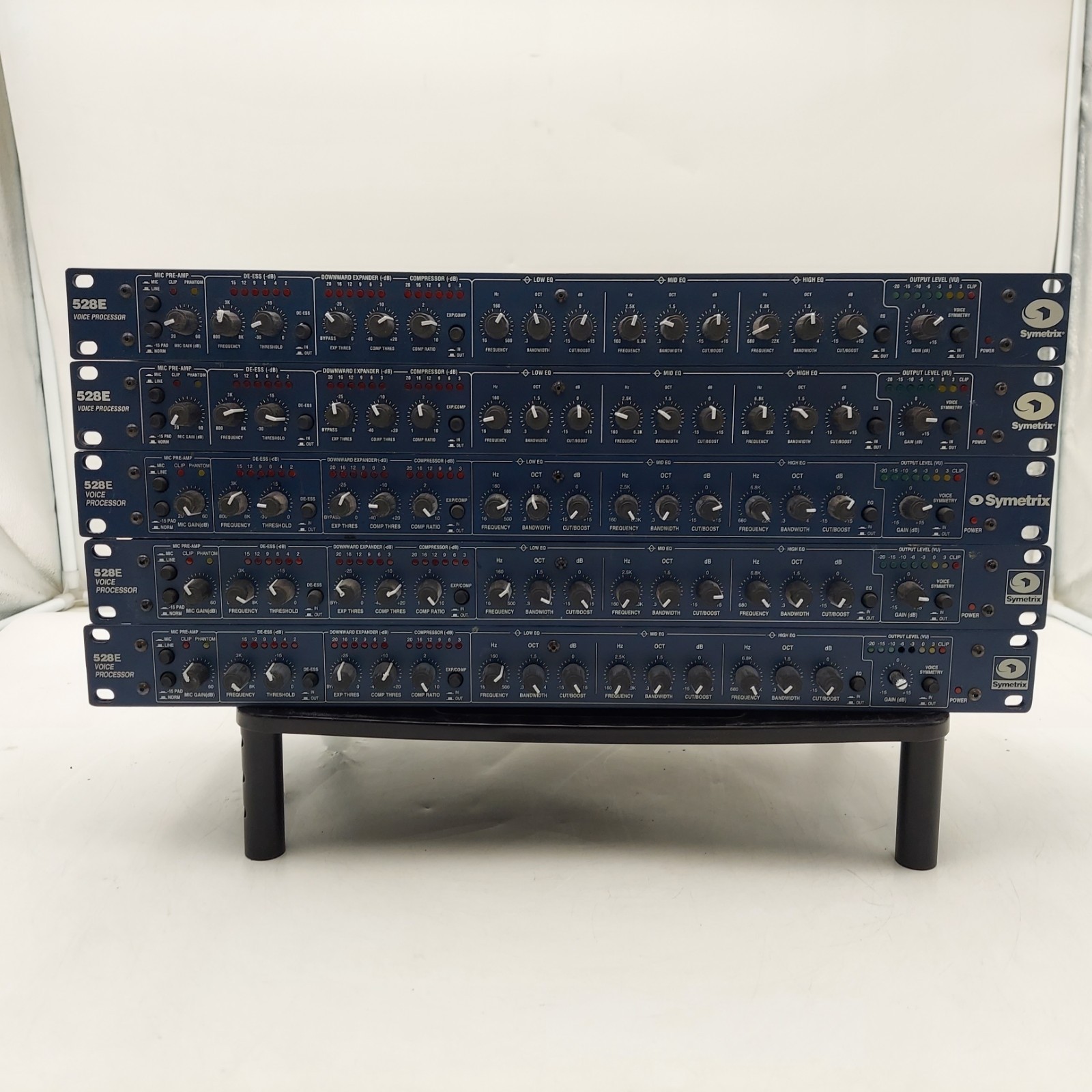 Lot of 5 Symetrix 528E Voice Processor