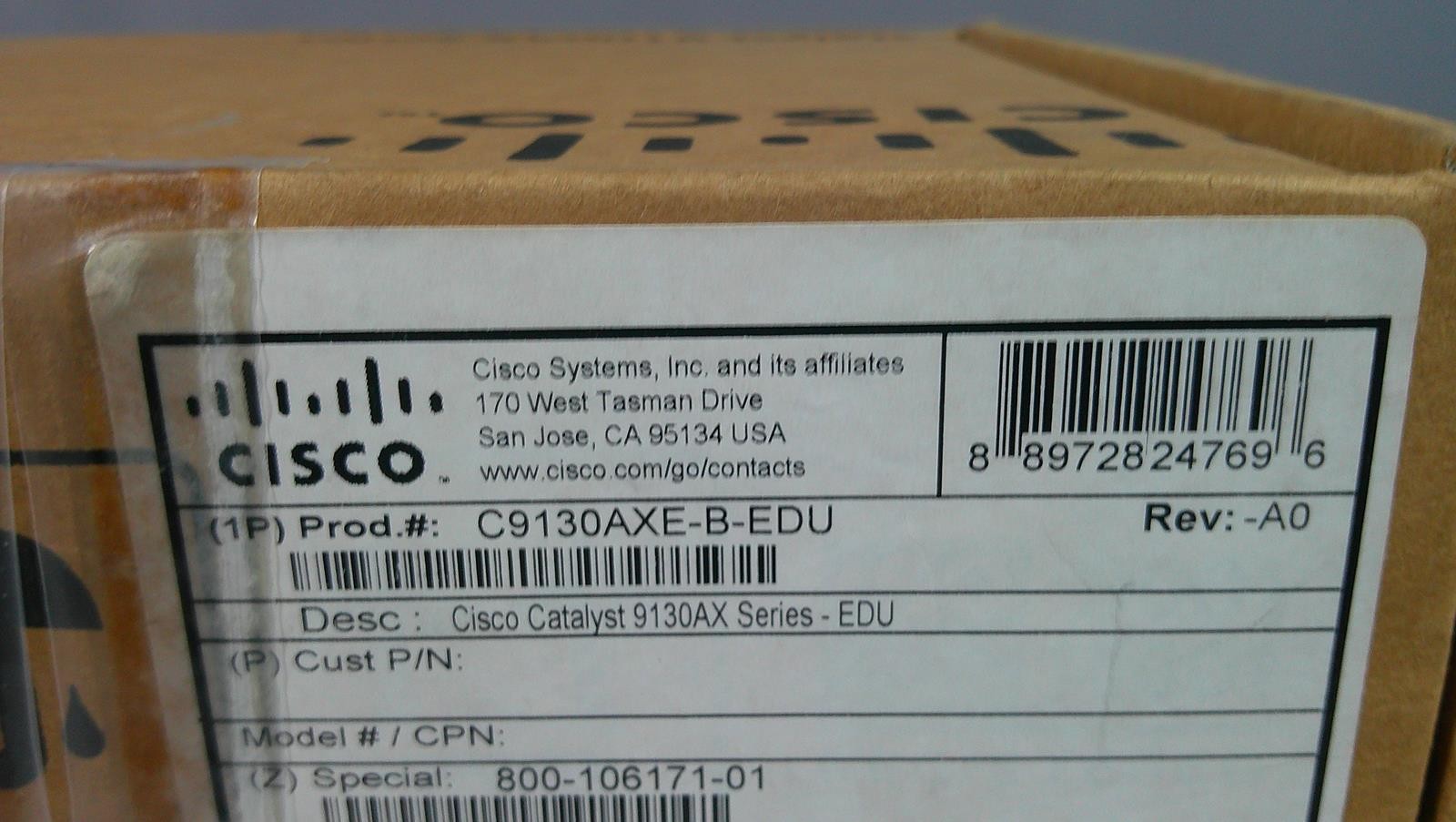 CISCO C9130AXE-B WiFi 6 External Antenna AP *** NEW OPEN BOX ***