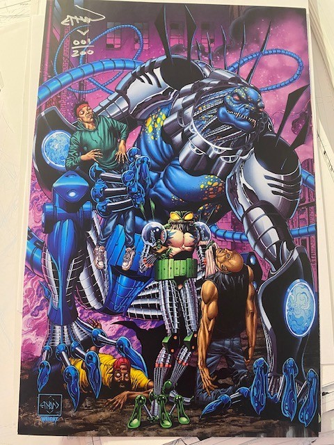 CYBERFROG Limited Print #2 signed and numbered ltd 200