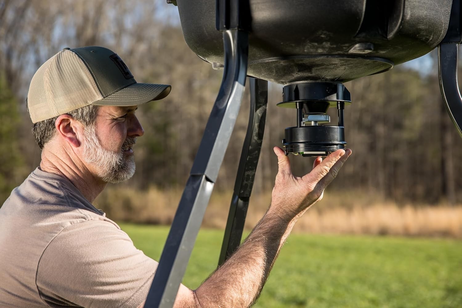 All-in-One II Deer Feeder Kit - Bluetooth Control, 200 lbs Capacity & Quick-Lock
