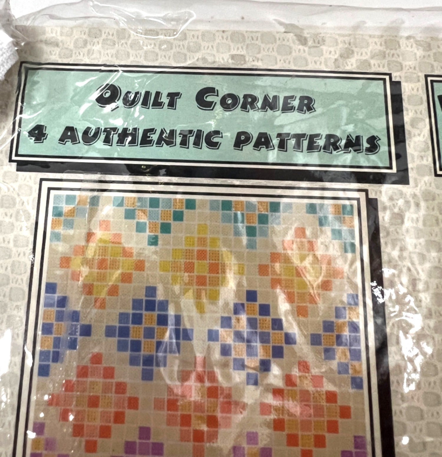 Quilt Corner Weavables Afghans W-B1 Authentic Patterns Craft Patterns