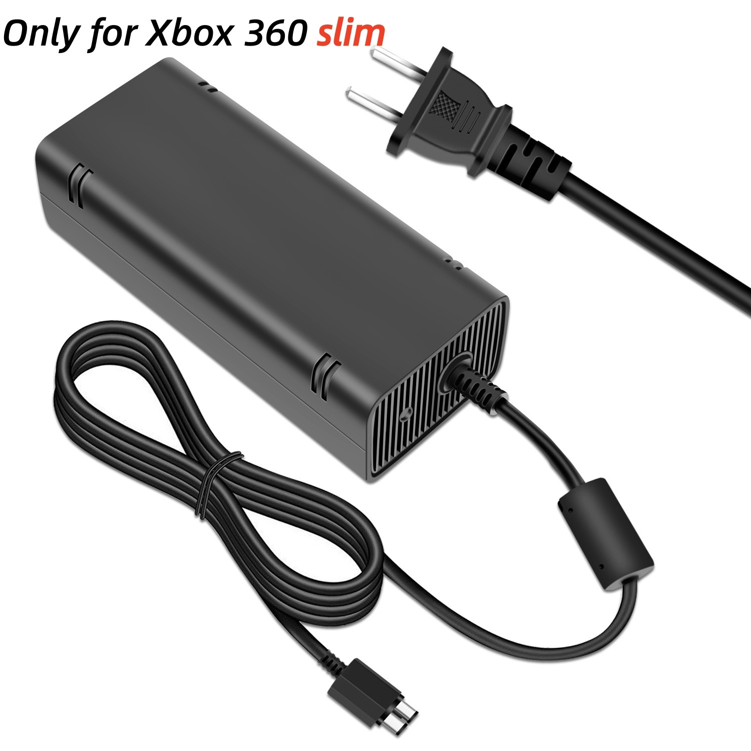 New AC Power Supply Brick Charger Adapter Cable Cord for Microsoft Xbox 360 SLIM