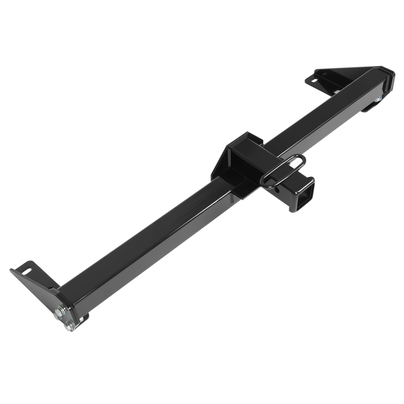 Black Class 3 Trailer Hitch 2-Inch Receiver For Nissan Frontier 2005-2024