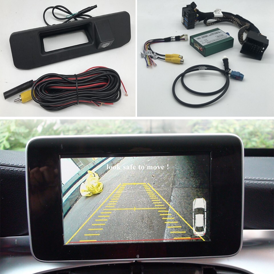 For 2015 Mercedes GLE 400 4MATIC Rear Camera Interface Reverse Backup Improved