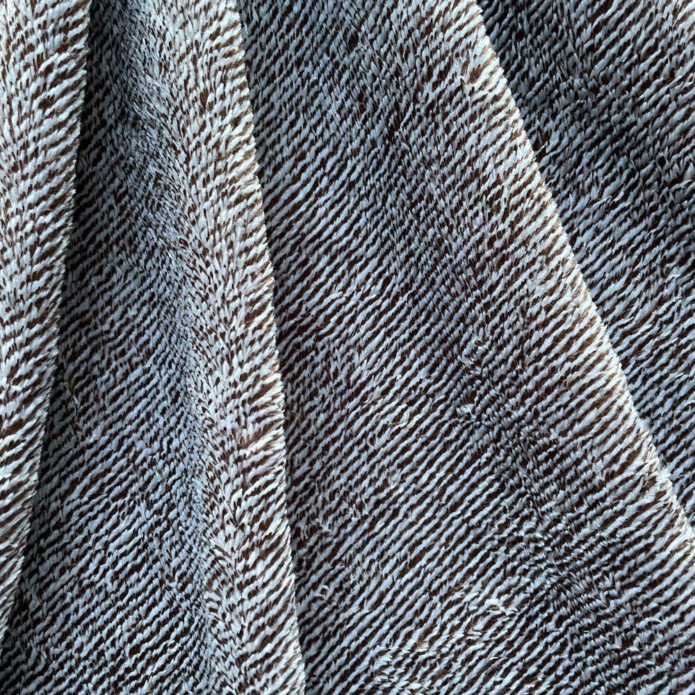 Marlin Chocolate Polyester Plush Throw Blanket Chocolate 50 In. X 60 In.