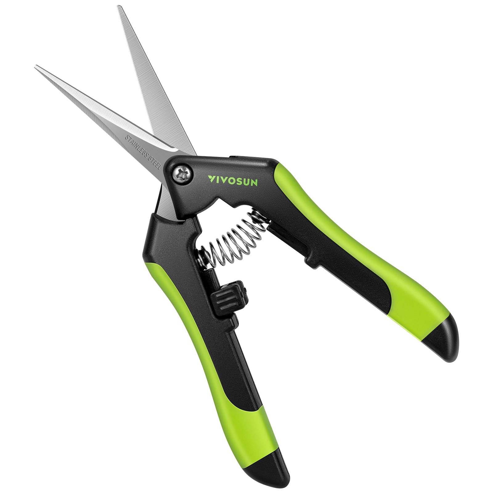 6.5" Gardening Scissors Pruning Shears Stainless Steel Hand Pruner Tool