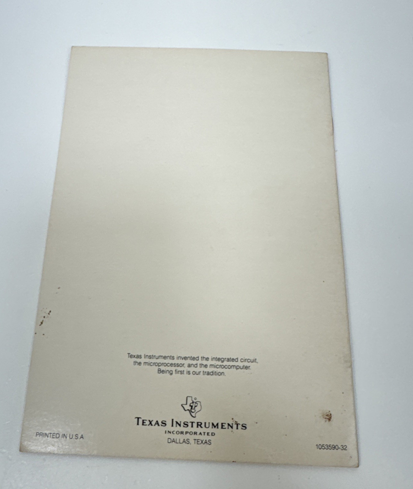Blasto Texas Instruments Home Computer Booklet