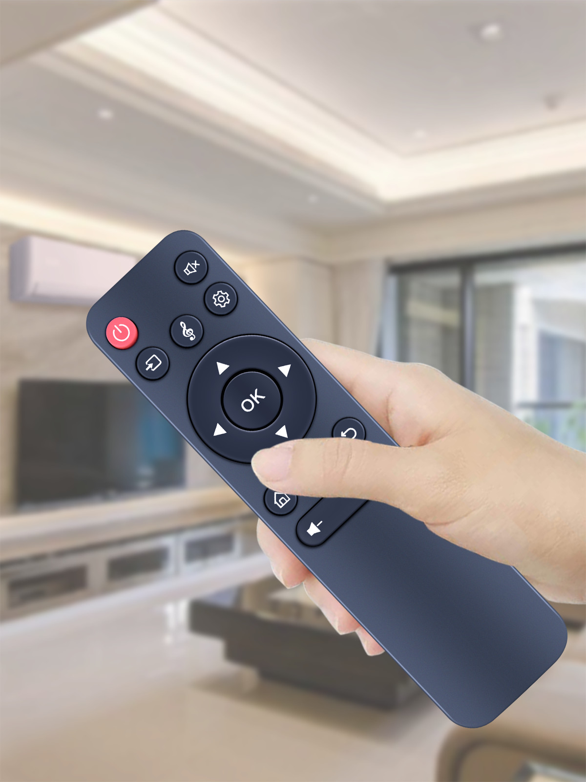 Remote Control For Roconia Q6 Native 1080P Projector