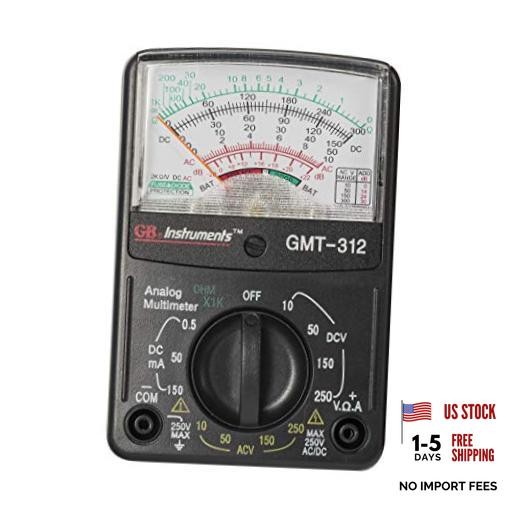 GMT-32 Analog Multimeter, 5 Function /2 Range, 300V AC/DC, for AC / DC 1