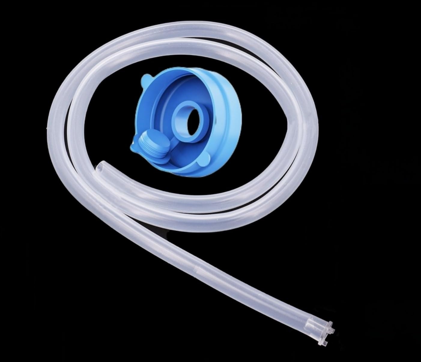 Water Dispenser Replacement Hose Cap Food Grade Silicone 2.8ft 5 Gallon Pumps