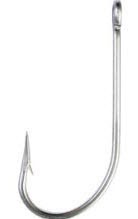 Eagle Claw 254-3/0 Oshaughnessy Hooks Nickel Finish Size 3/0 100CT