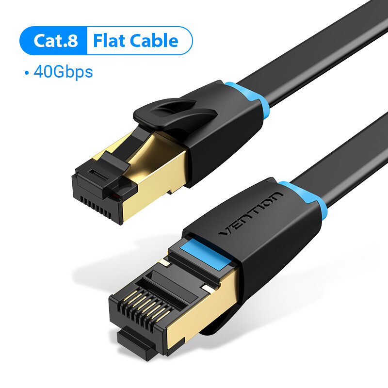 Vention Cat8 Ethernet Cable SSTP 40Gbps 2000MHz Cat 8 RJ45 Network Lan Patch Cor