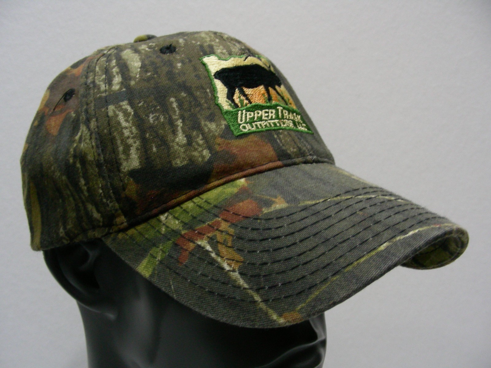UPPER TRASK OUTFITTERS - CAMOUFLAGE - ONE SIZE ADJUSTABLE BALL CAP HAT!