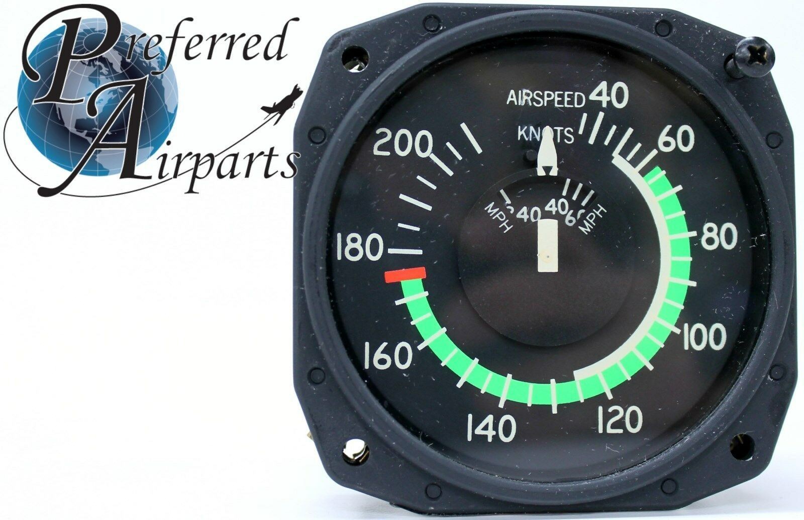 Good Used Airspeed Ind. PN C661064-0237, EA5172-45-CES Sigma Tek for Caravan