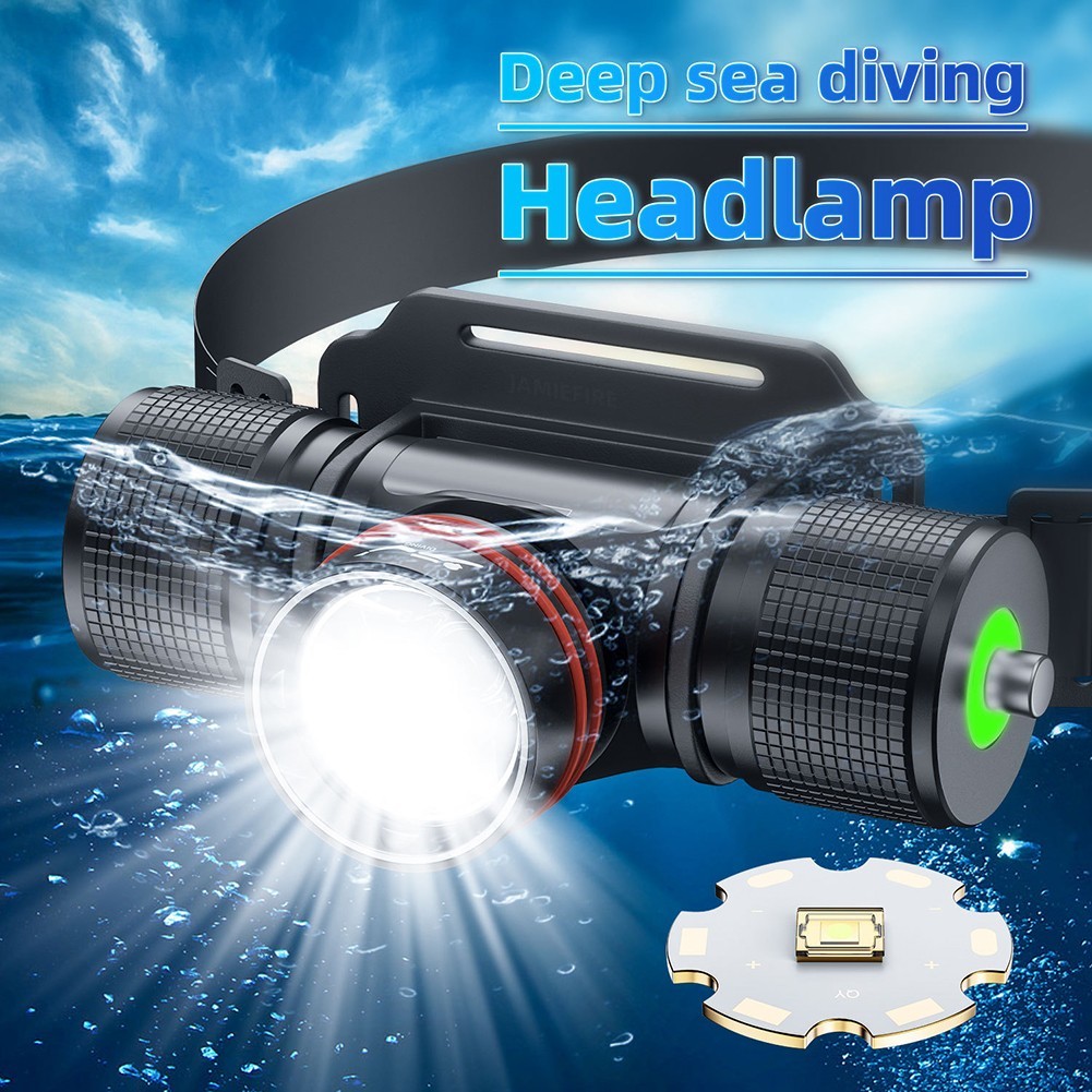 Scuba Dive Lamp Featuring Low Battery Indicator And Robust Construction