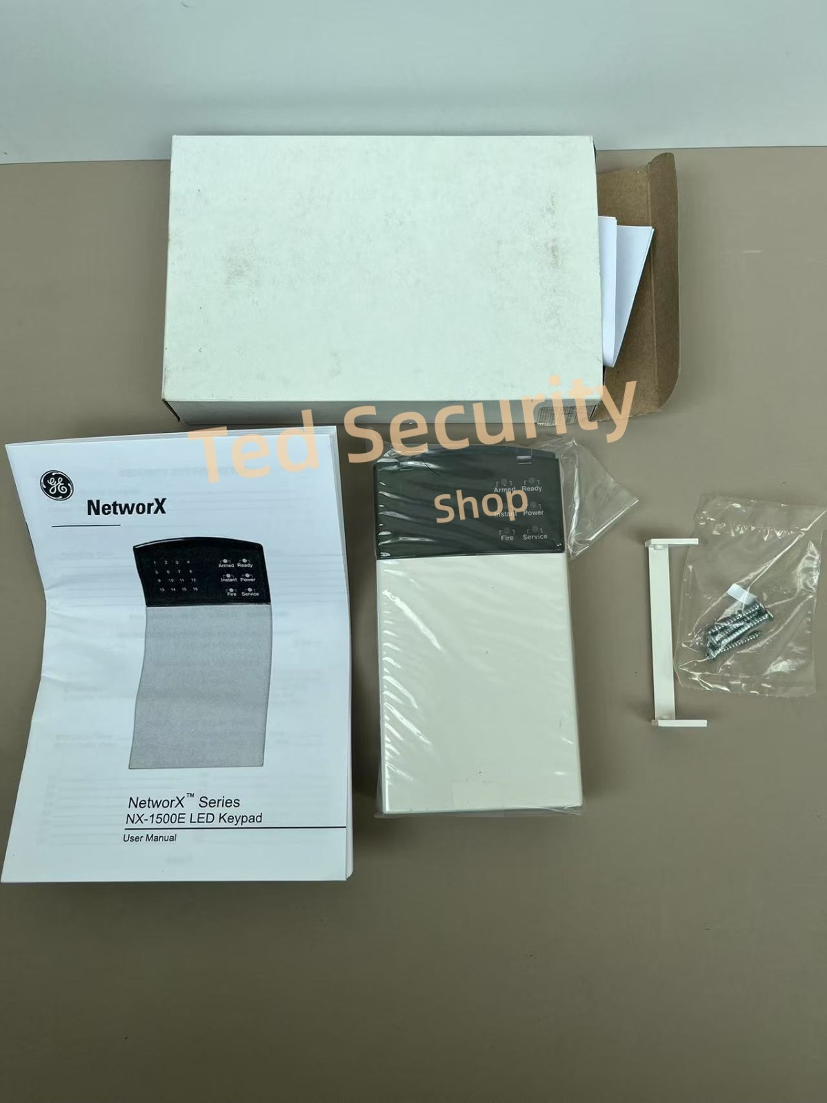 Interlogix GE Security Caddx NetworX NX-1508E LED Alarm Keypad GE Logo NEW!