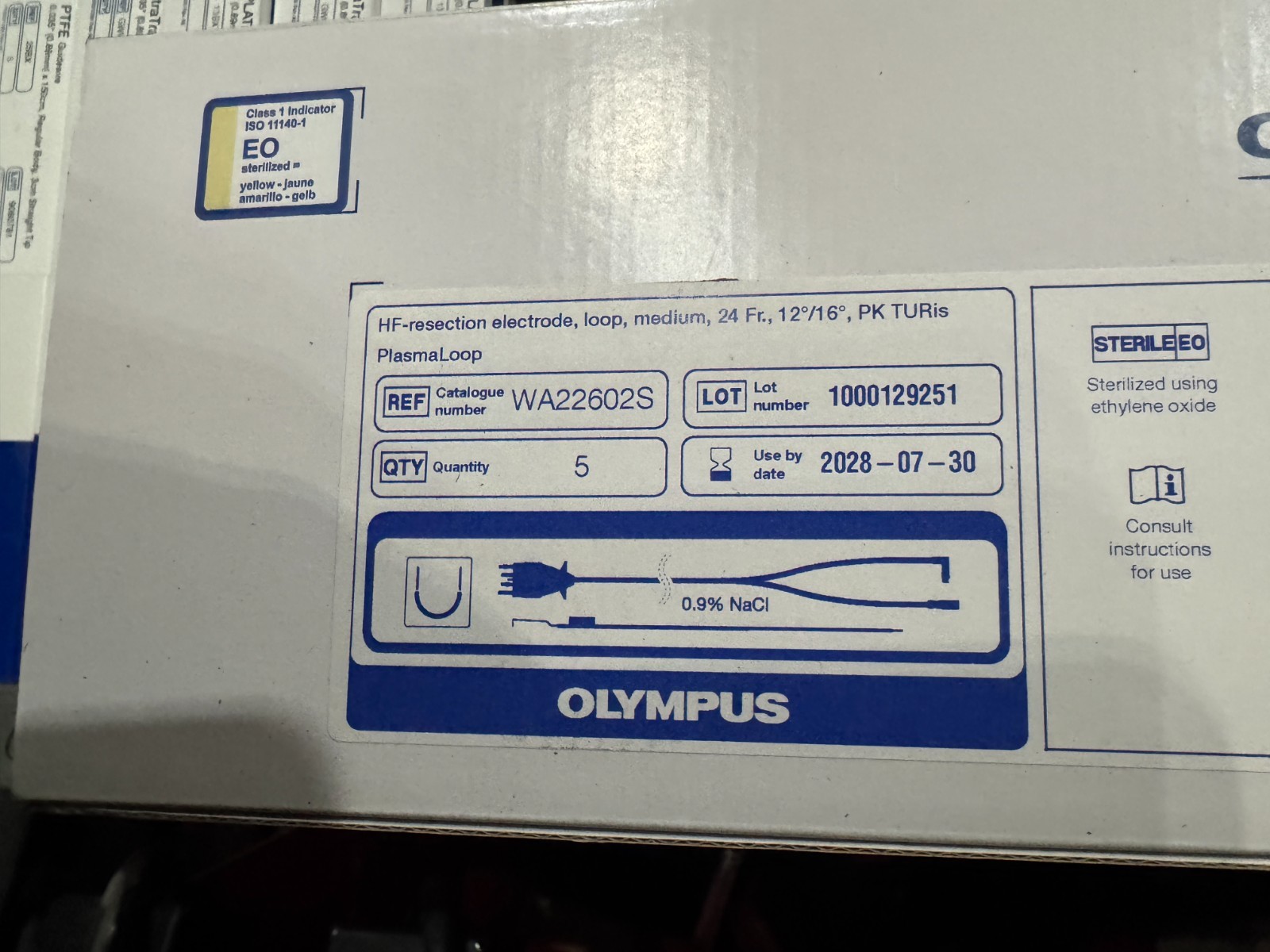 Olympus Instruments Plasmaloop WA22602S - Lot of 5