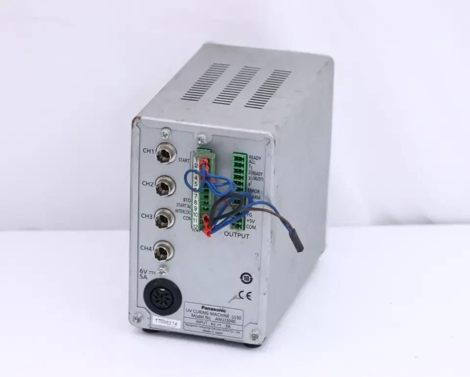 Panasonic Aicure UJ30 LED Spot Type UV Curing Machine Systems ANUJ3000 6v