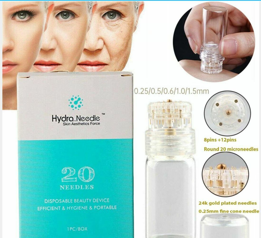10pcs Portable Needle 20 pins Microneedles Skin Rejuvenation