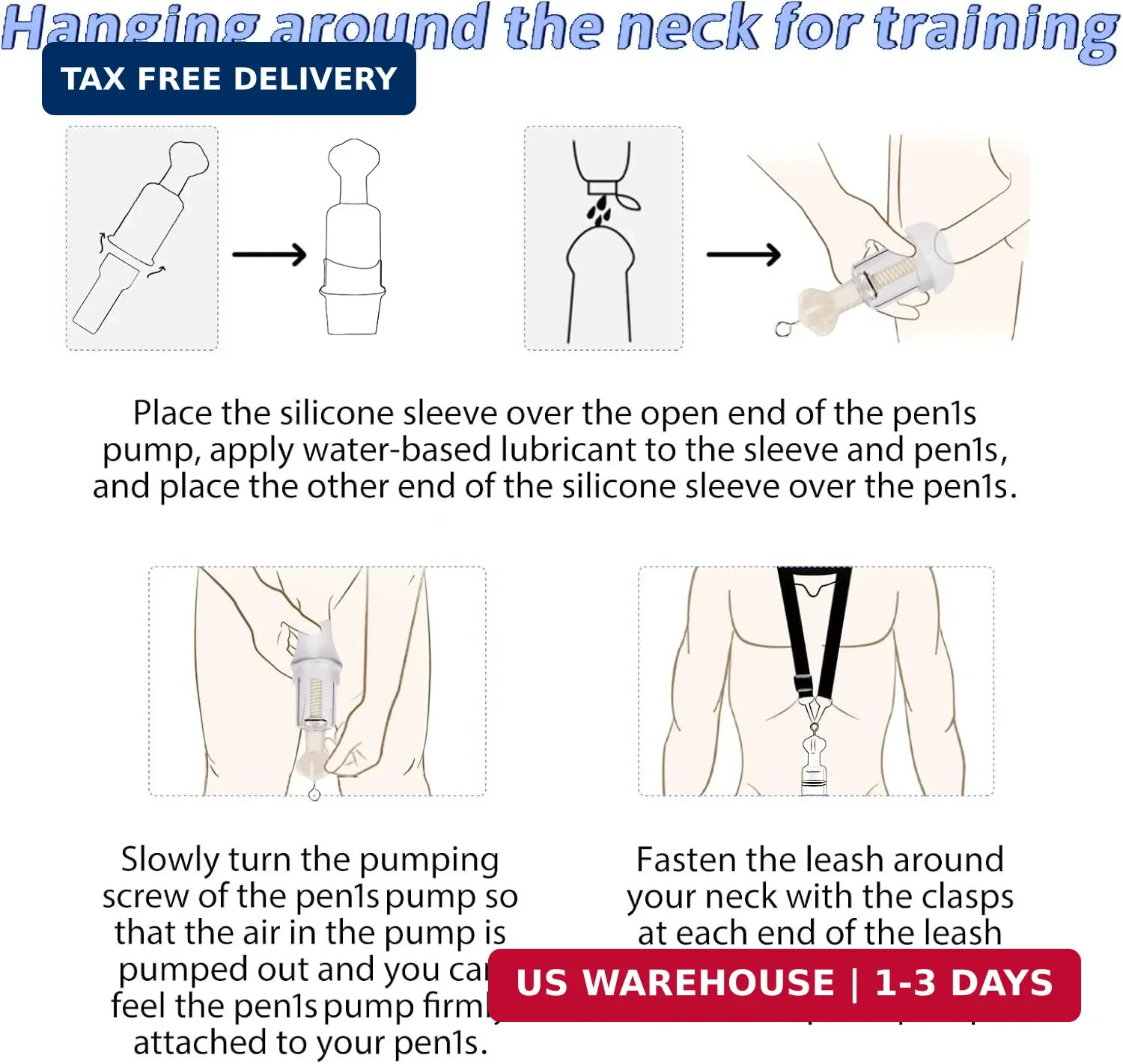White penile Traction Device Effective penile Enlargement Stretching Exercise