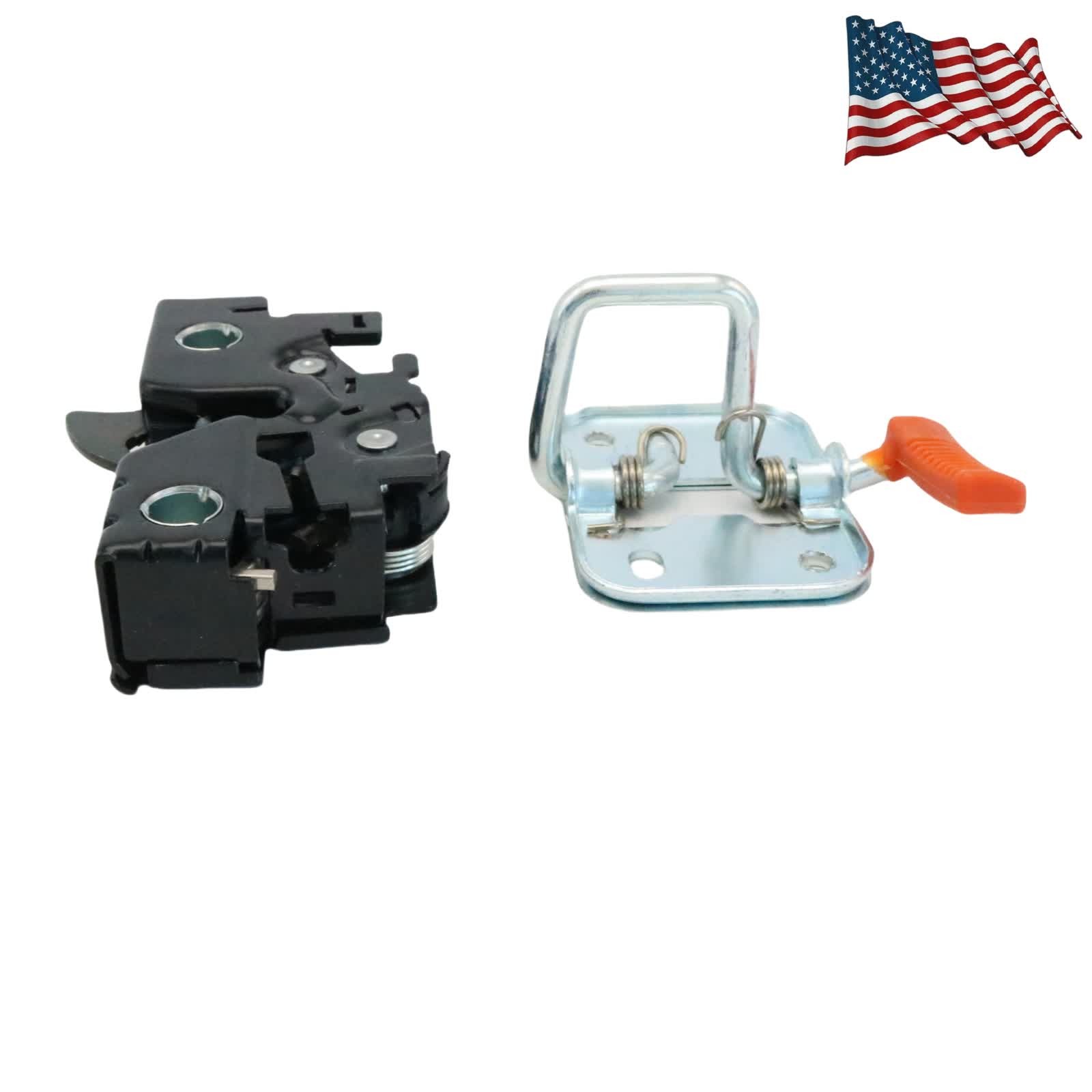 Upper+Lower Bonnet Engine Hood Lock Latch Set For Volkswagen Passat NMS 2012-17