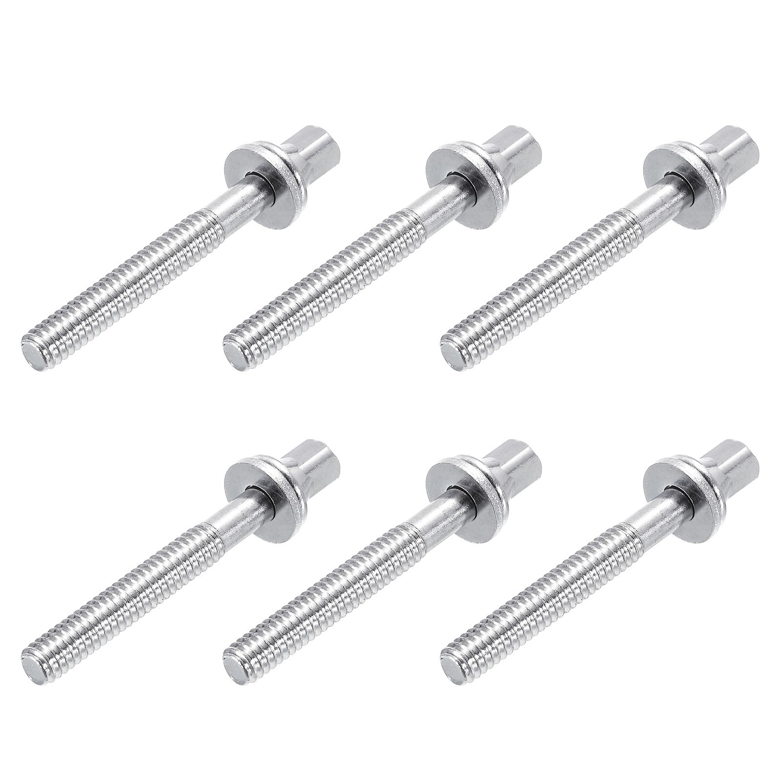 Drum Tension Rods 24mm x 40mm for Bass Drum Hardware Parts Accessory Pack of 6