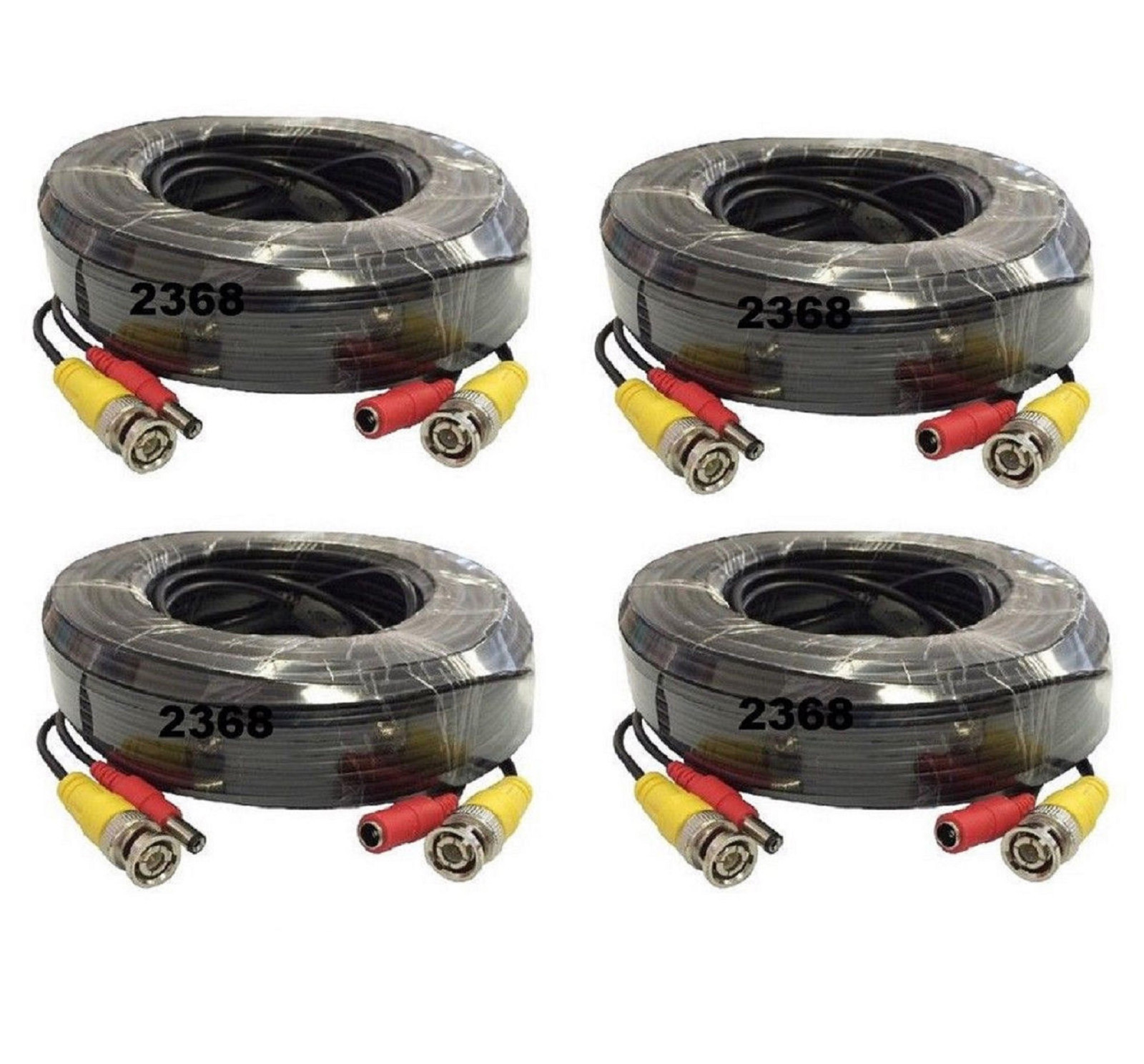 Premium Quality 4x25ft Video Power BNC Cable for Swann CCTV Security Camera