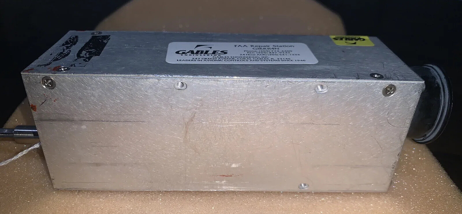 Gables Engineering Comm Control Head Module 101-331-45-100 REPAIRED W/8130