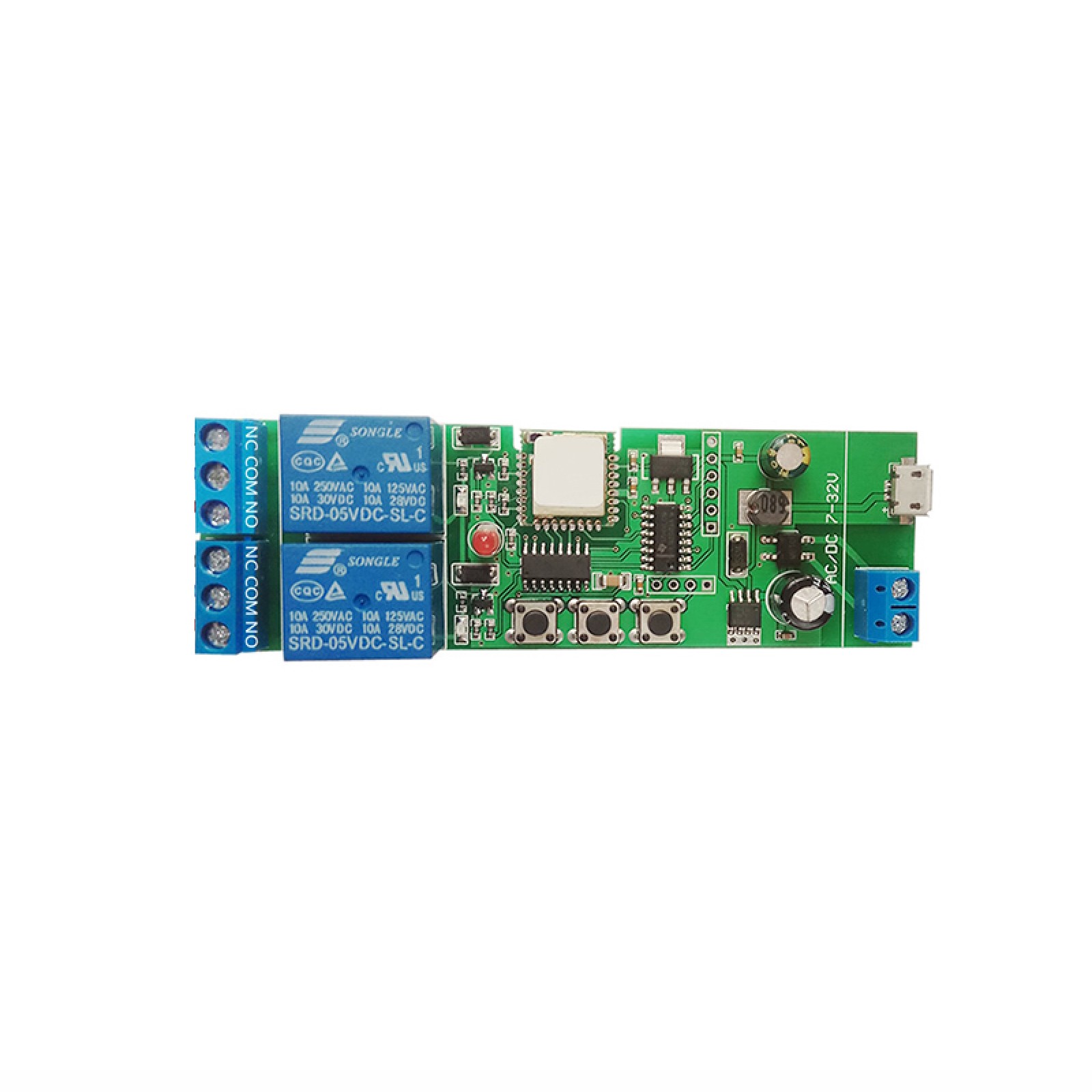 EWelink WiFi Relay Inching Self-Locking Interlock Switch Module For Alexa Google
