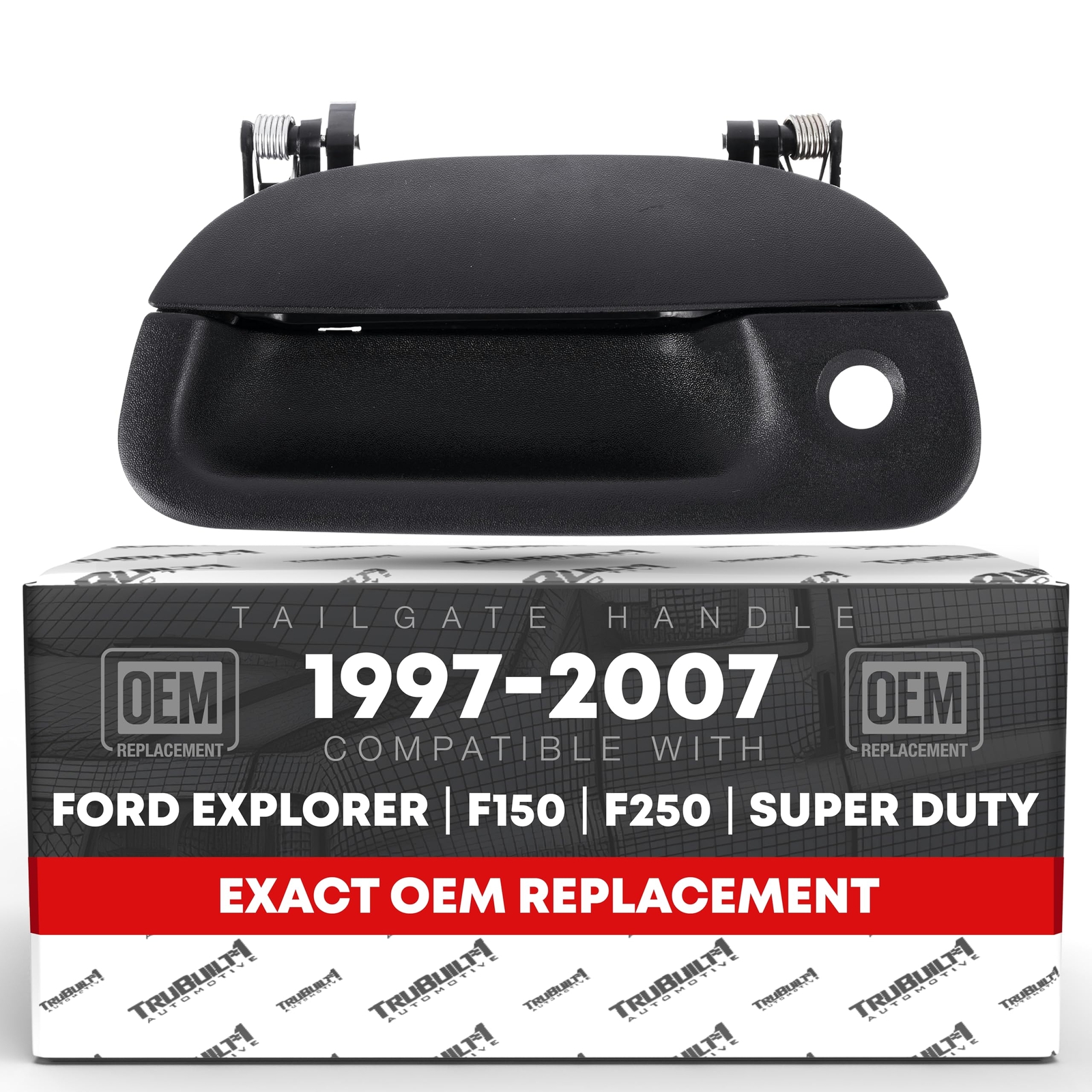 Tailgate Handle for Ford F-250 F-350 F-450 F-550 Super Duty w/ Keyhole