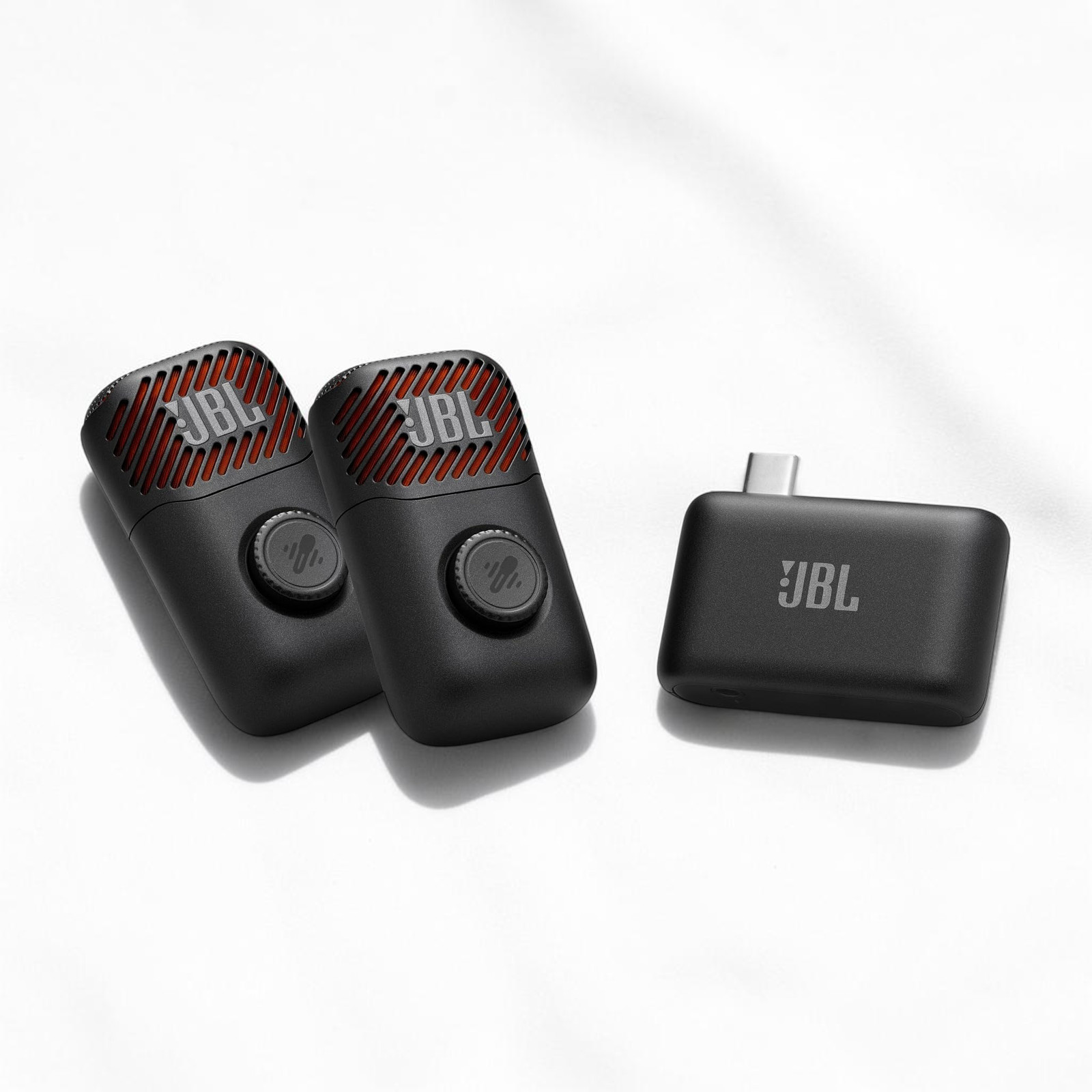 JBL Easy Sing Mic Mini Duo AI Wireless Pin Mic 6H Battery Black NEW  from Japan