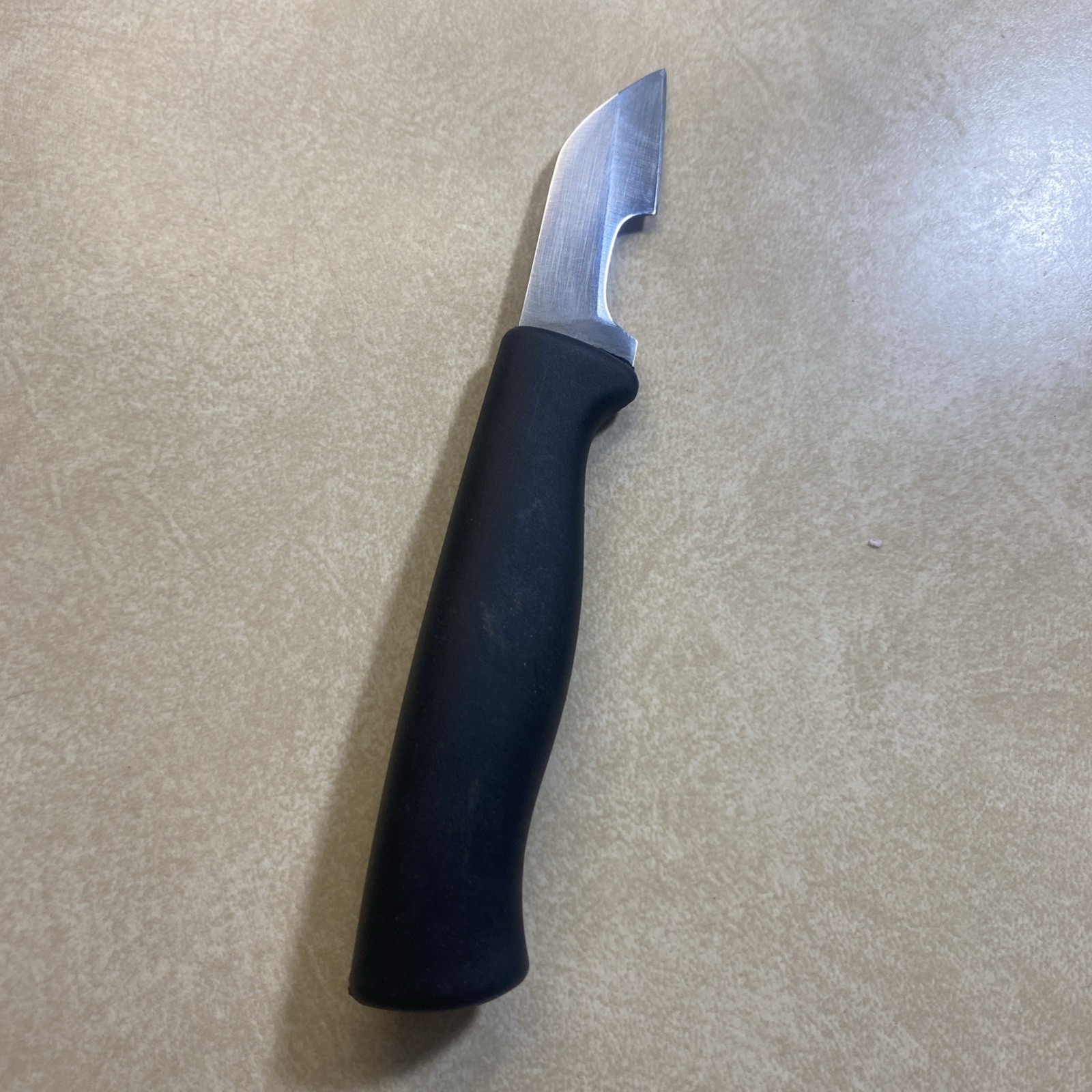Whittling Knife Stropped Sharp, 3-Point Blade, Quality Steel, Holds Edge